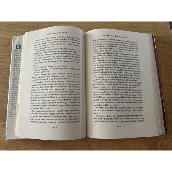 The Chronicles of Pern: First Fall, Ann McCaffrey HC/First Ed/DJ/VTG 1993 Sci Fi - Picture 13 of 13